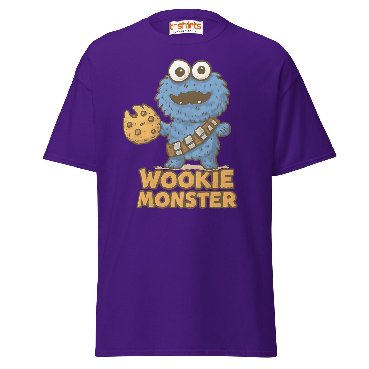 Wookiee Monster Funny T-Shirt - Purple - T-Shirts Online