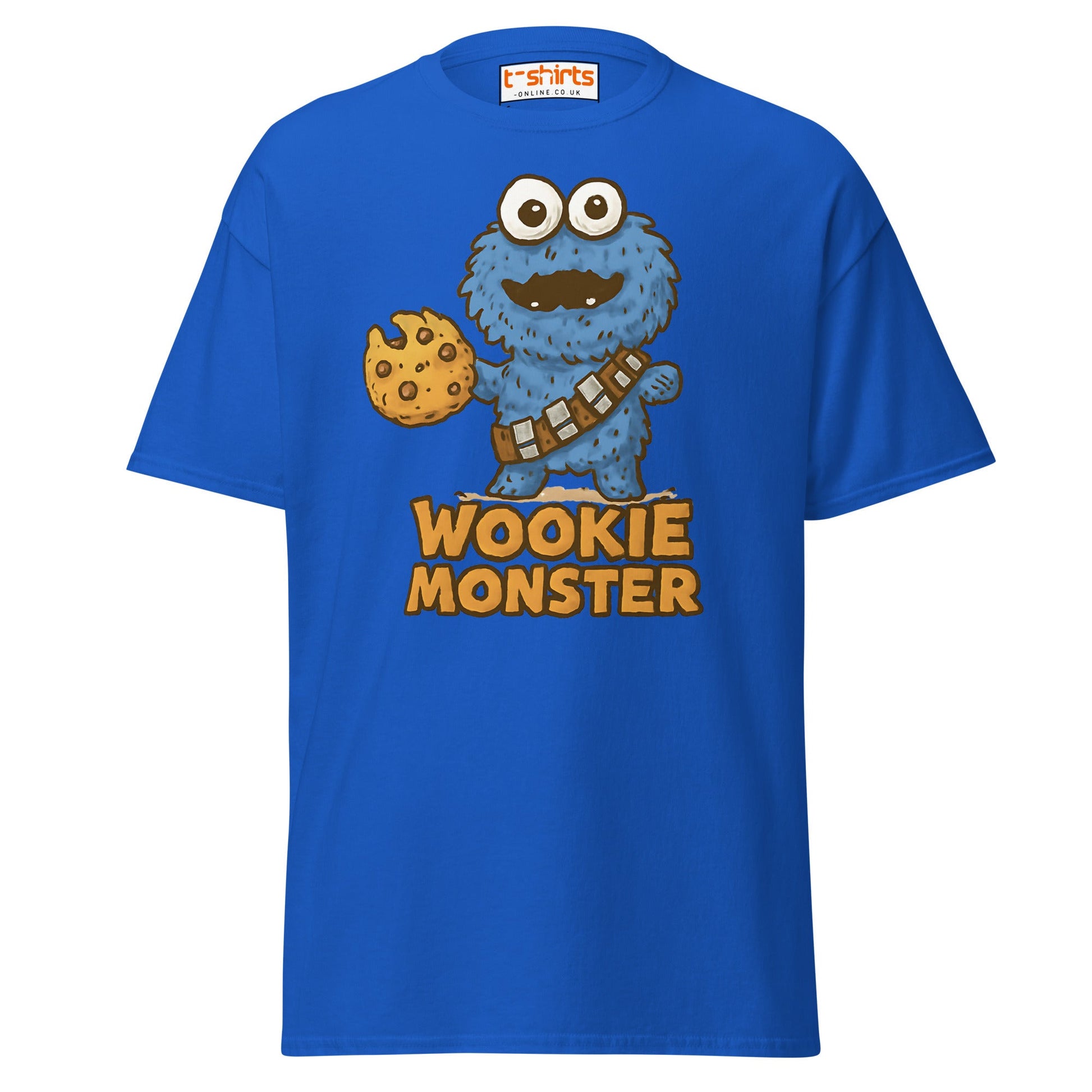 Wookiee Monster Funny T-Shirt - Royal - T-Shirts Online