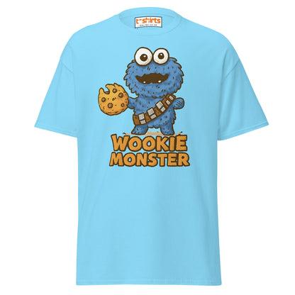 Wookiee Monster Funny T-Shirt - Sky - T-Shirts Online