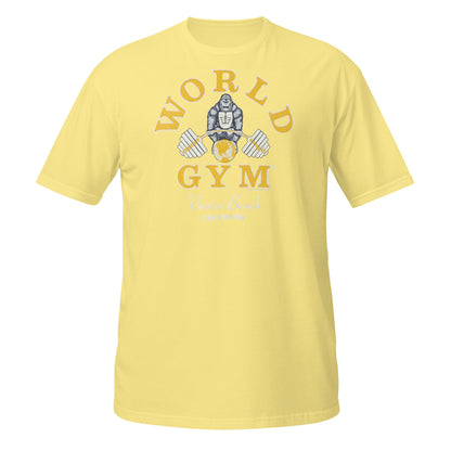 World Gym T-Shirt - Cornsilk - T-Shirts Online