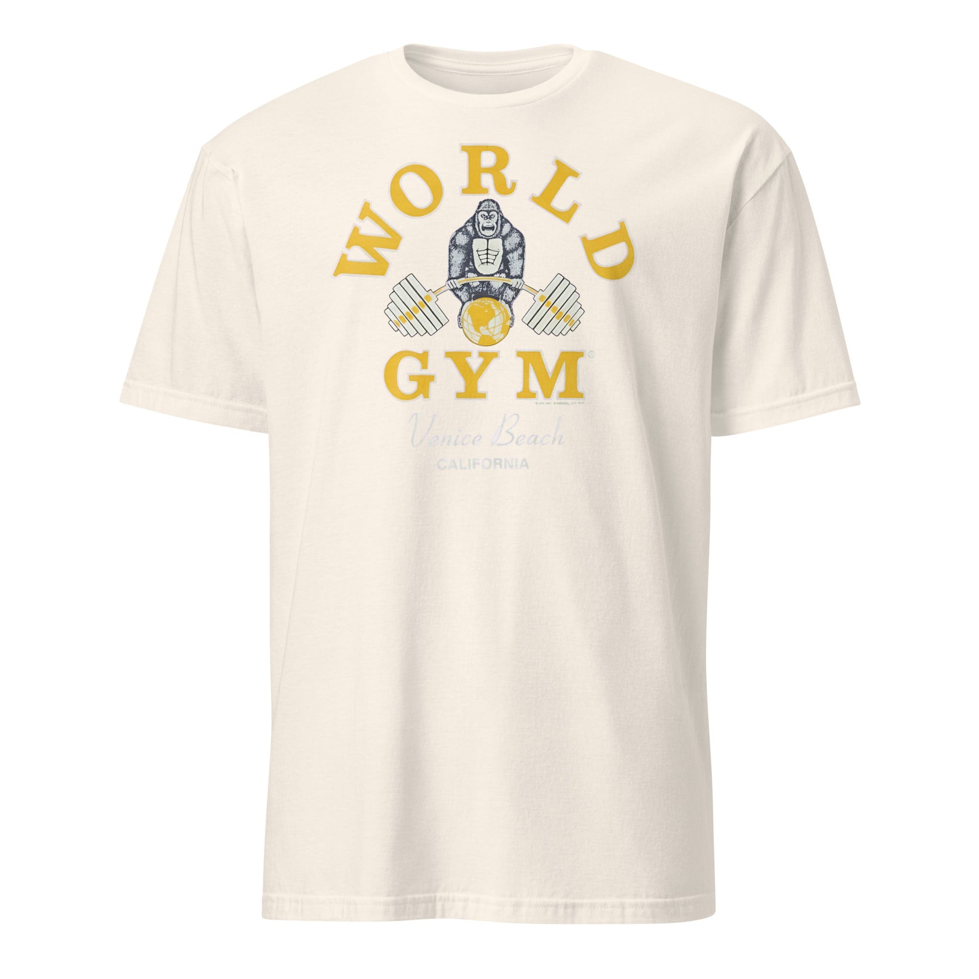World Gym T-Shirt - Natural - T-Shirts Online