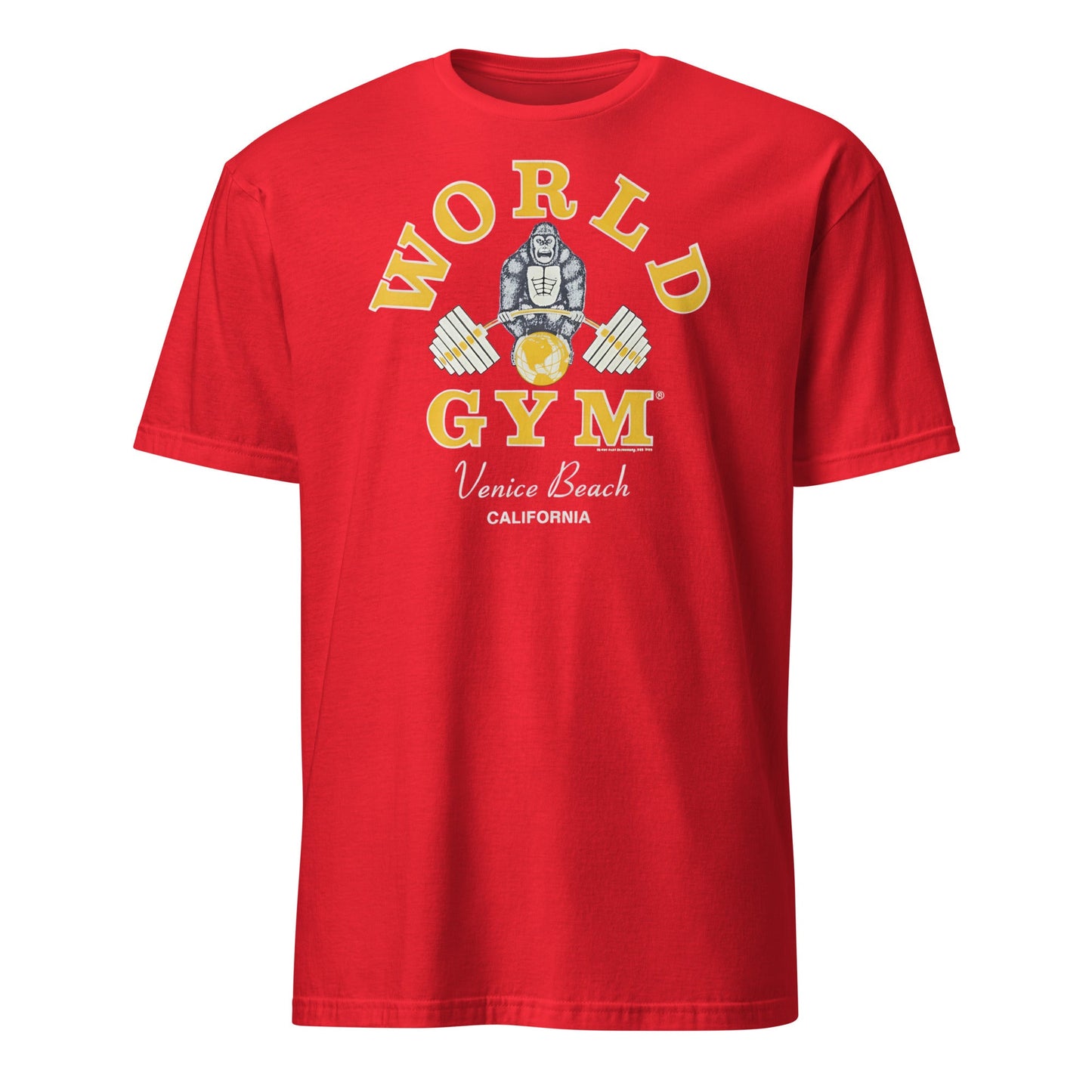World Gym T-Shirt - Red - T-Shirts Online