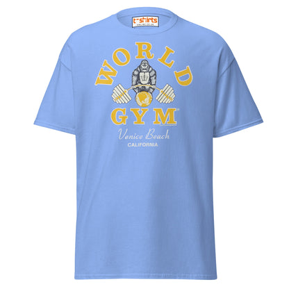 World Gym Venice Beach T-Shirt - Carolina Blue - T-Shirts Online