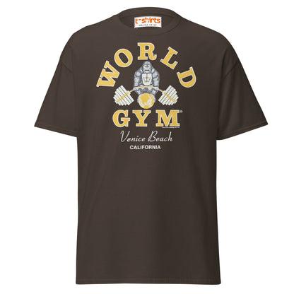 World Gym Venice Beach T-Shirt - Dark Chocolate - T-Shirts Online