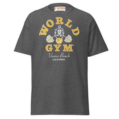 World Gym Venice Beach T-Shirt - Dark Heather - T-Shirts Online