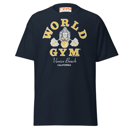 World Gym Venice Beach T-Shirt - Navy - T-Shirts Online