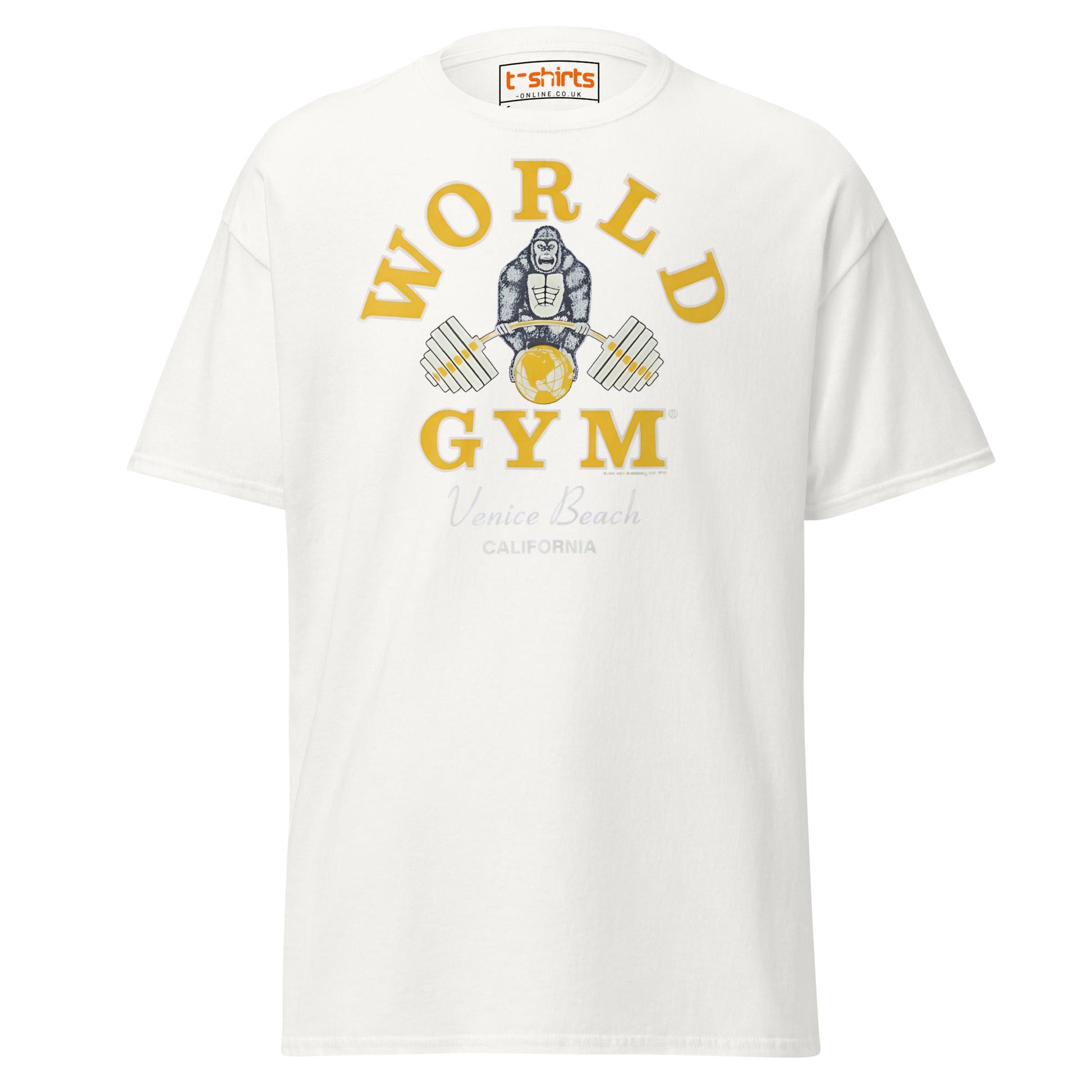 World Gym Venice Beach T-Shirt - White - T-Shirts Online