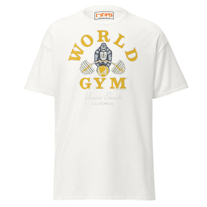 World Gym Venice Beach T-Shirt - White - T-Shirts Online