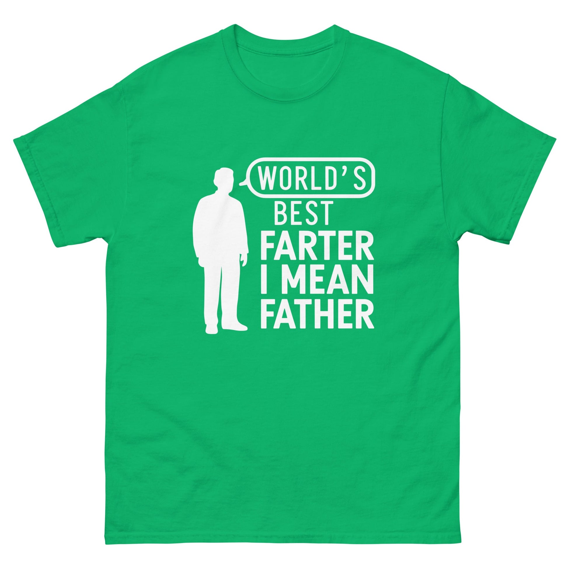World's Best Farter | Father's Day T-Shirt - Irish Green - T-Shirts Online