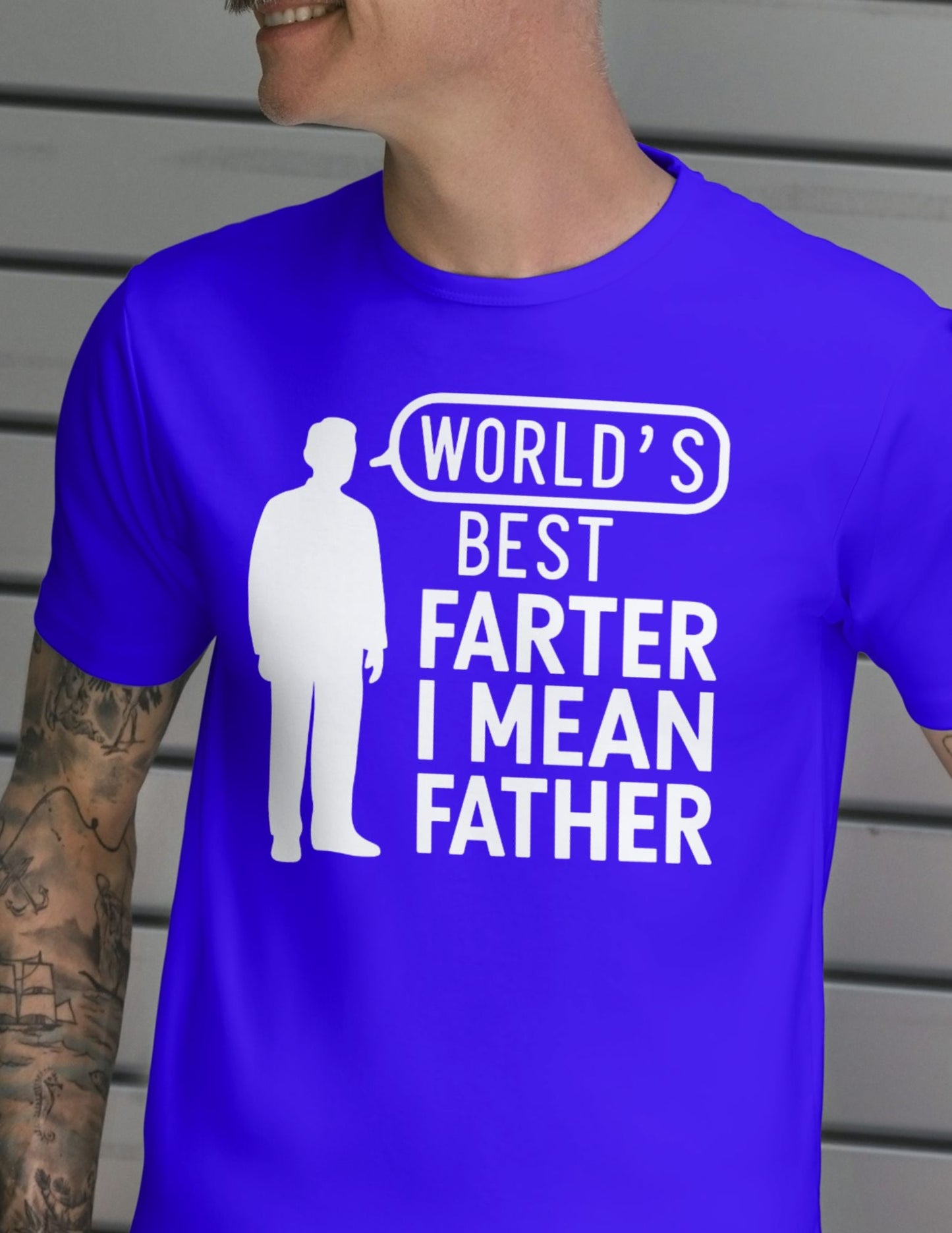 World's Best Farter | Father's Day T-Shirt - Black - T-Shirts Online