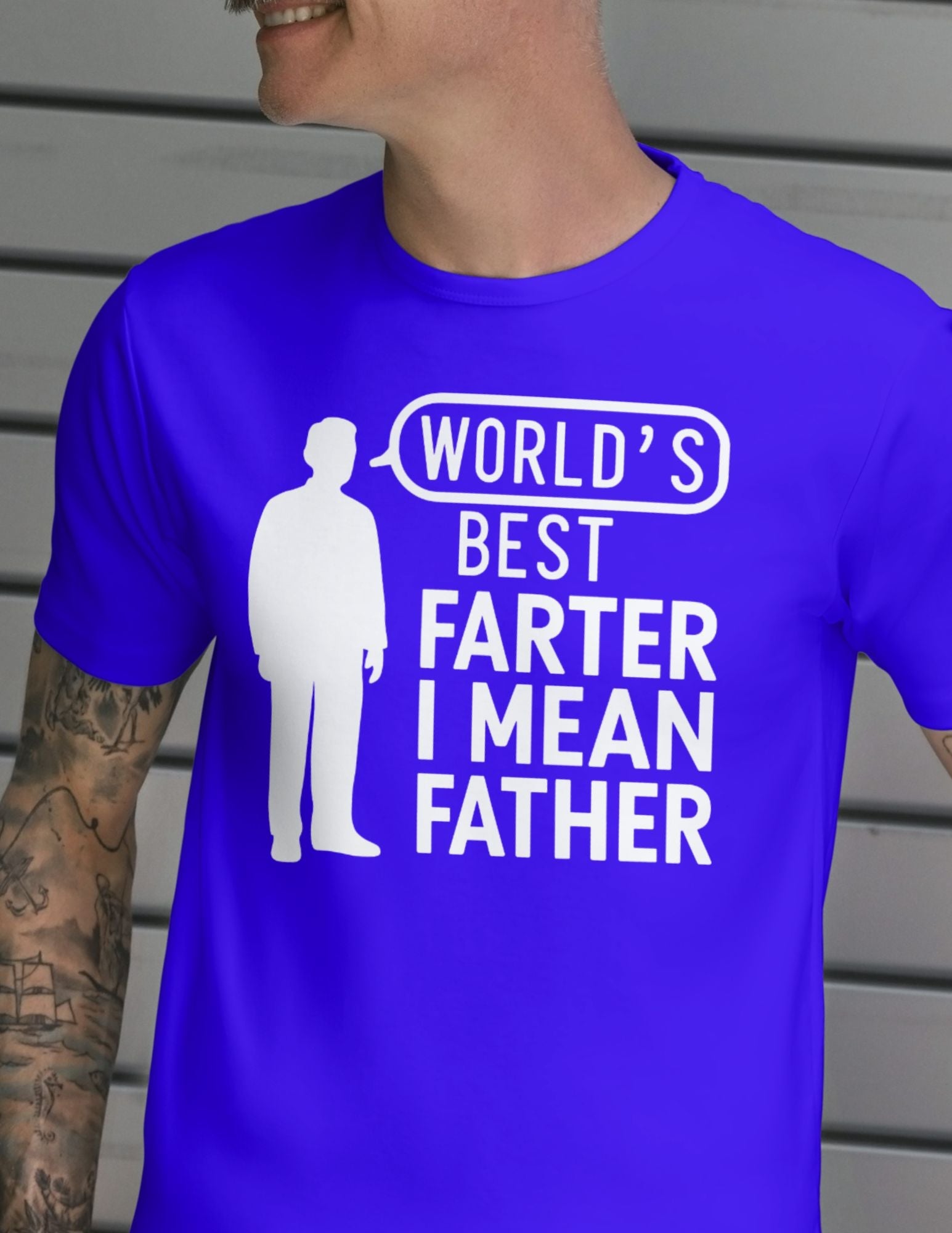 World's Best Farter | Father's Day T-Shirt - Black - T-Shirts Online