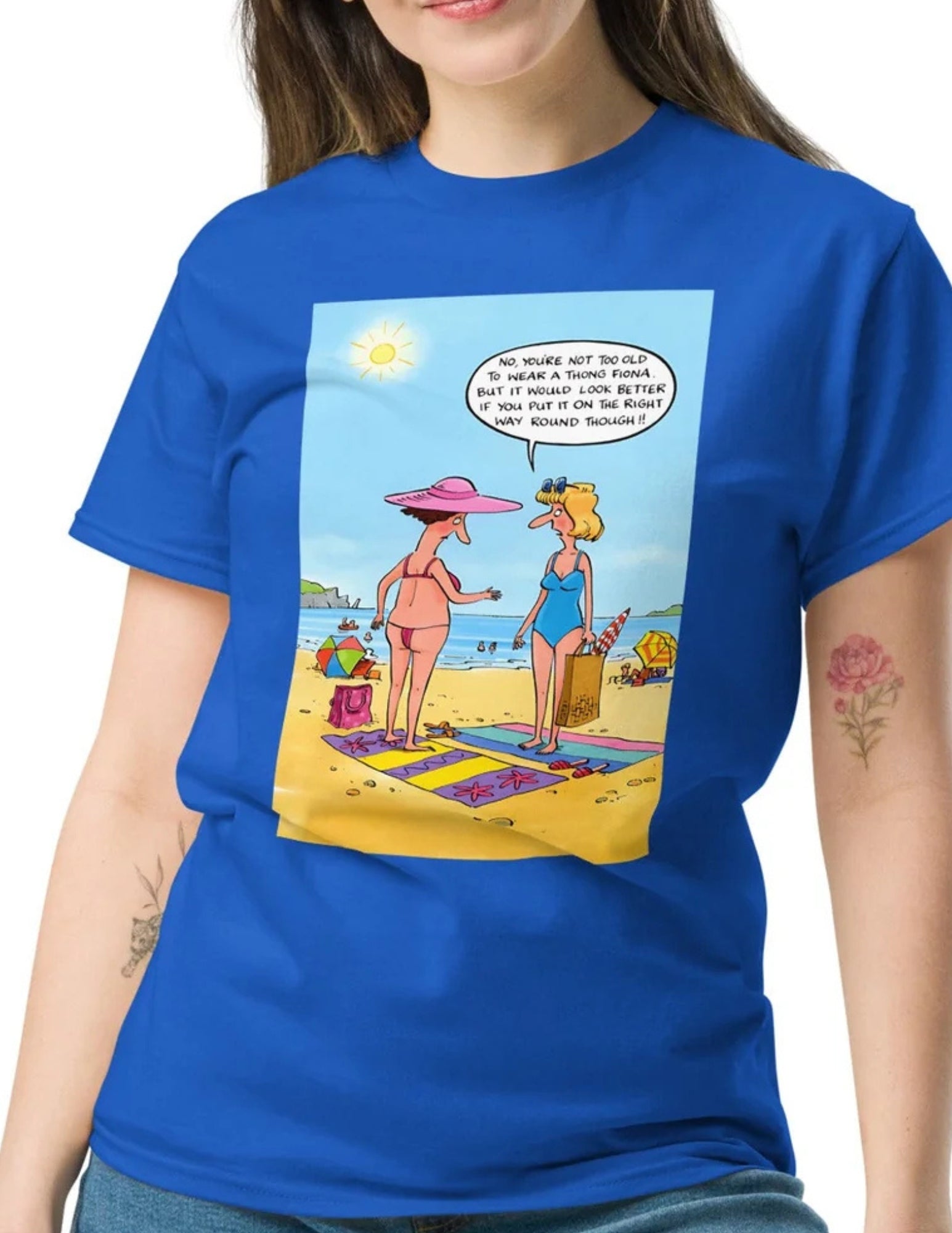 Wrong Thong | Meme T-Shirt - Black - T-Shirts Online