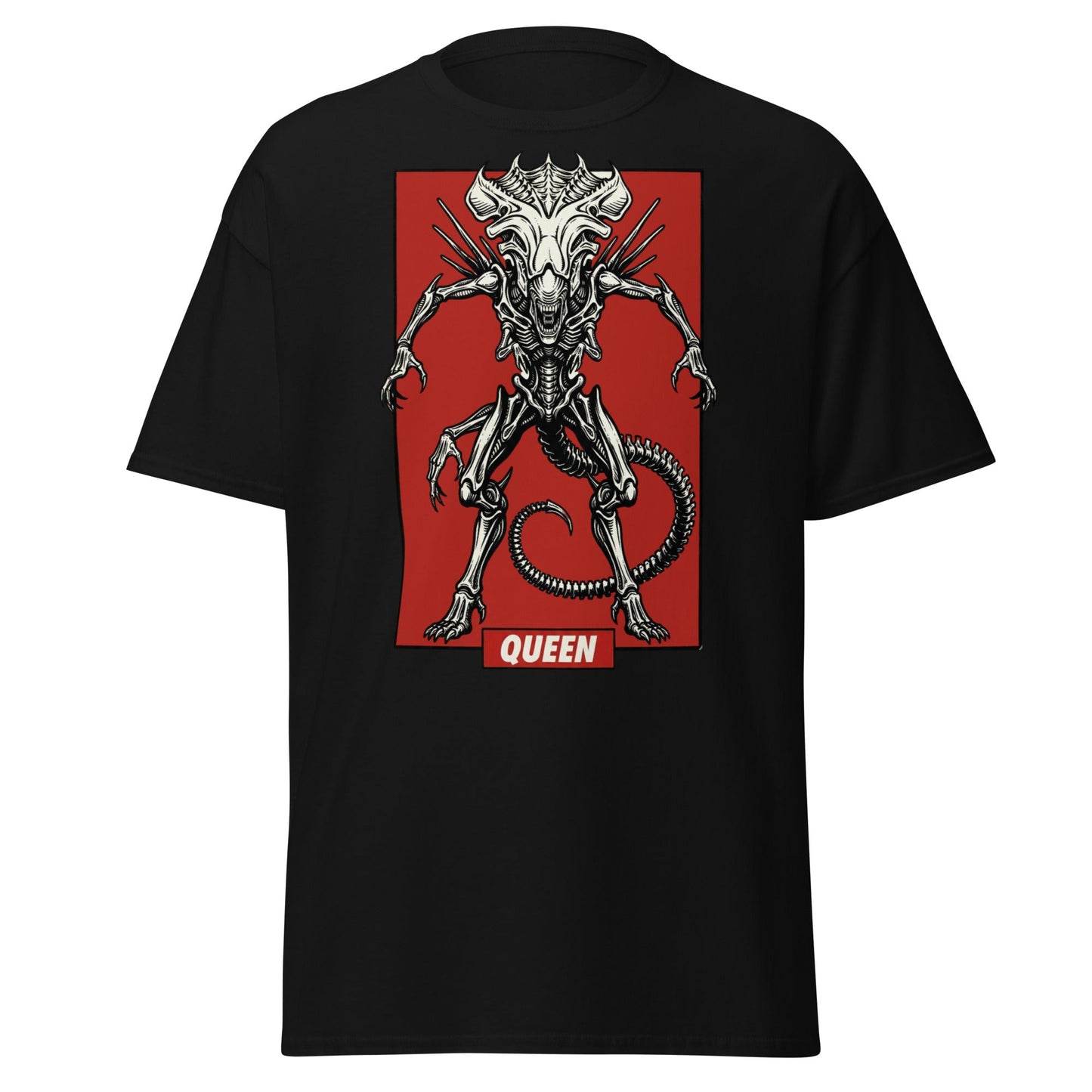Xenomorph Queen T-Shirt - Sci - Fi Horror Alien Graphic Tee - Black - T-Shirts Online
