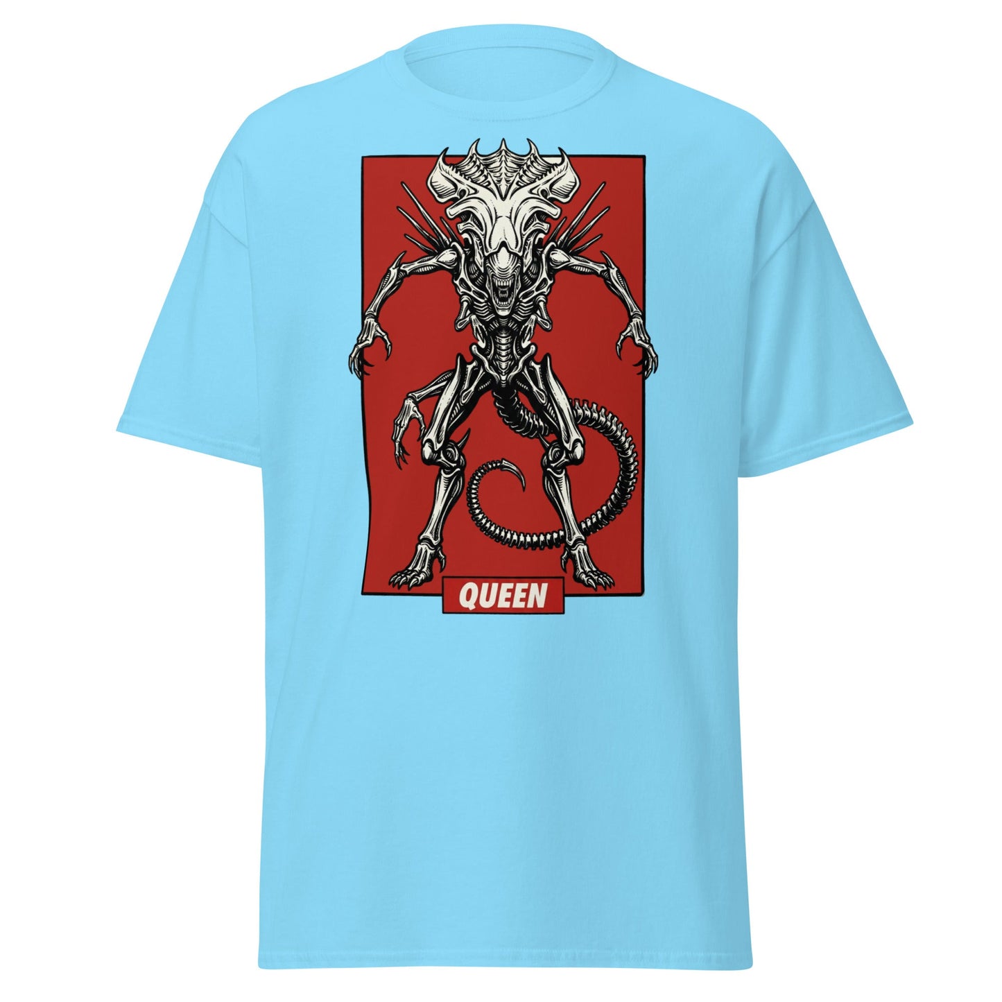 Xenomorph Queen T-Shirt - Sci - Fi Horror Alien Graphic Tee - Sky - T-Shirts Online