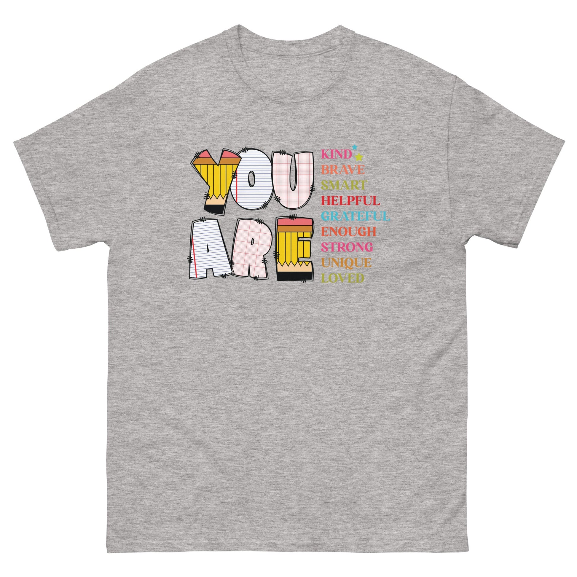 You Are | Motivational T-Shirt - Sport Grey - T-Shirts Online