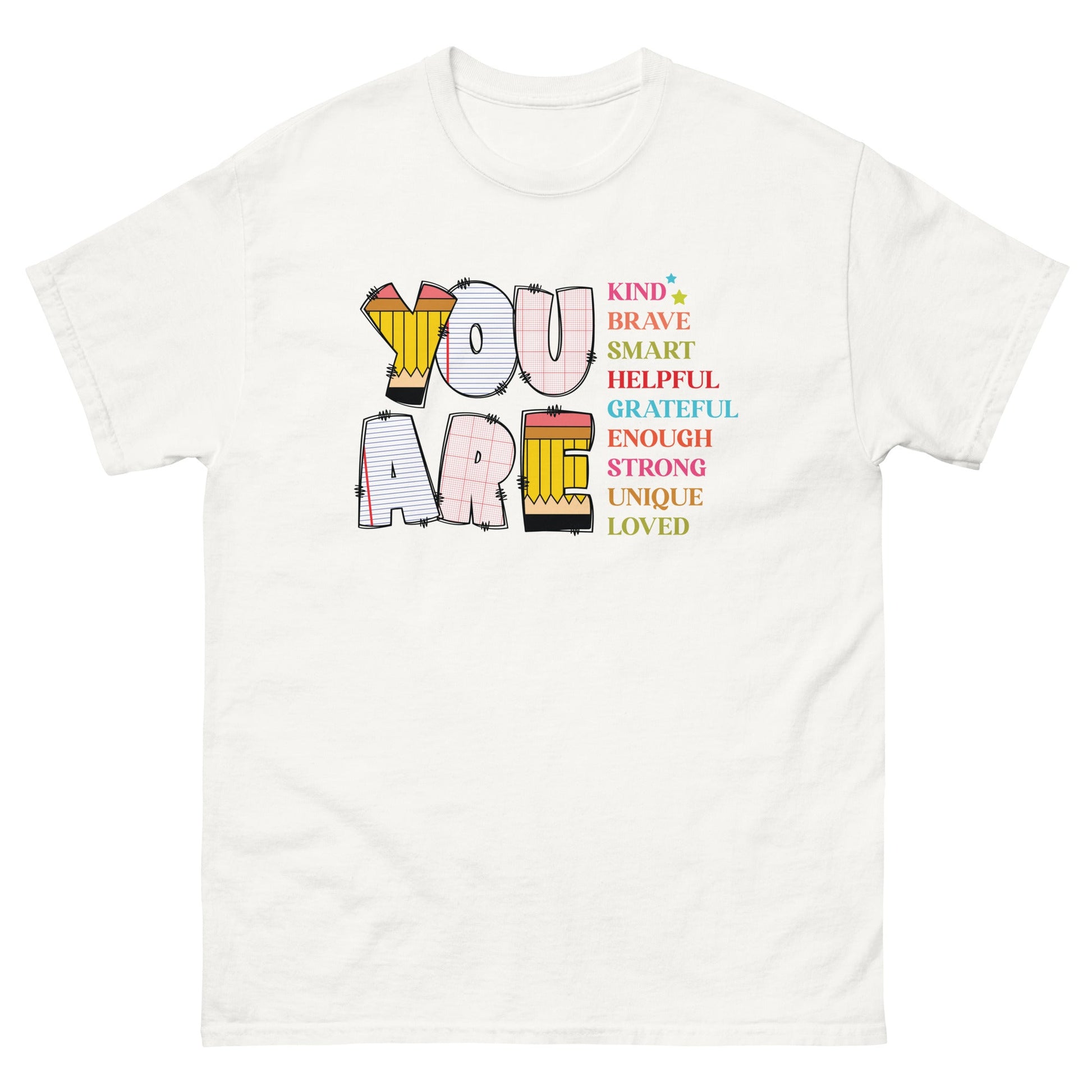 You Are | Motivational T-Shirt - White - T-Shirts Online