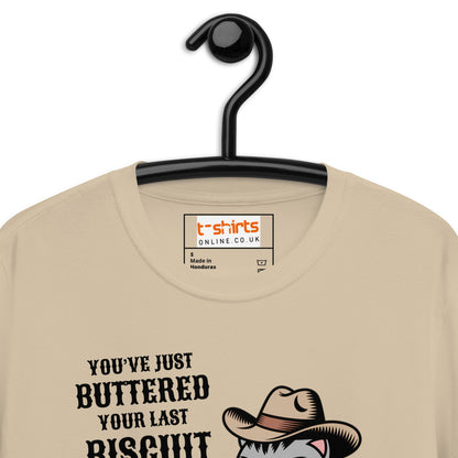 You Just Buttered Your Last Biscuit T-Shirt - Red - T-Shirts Online