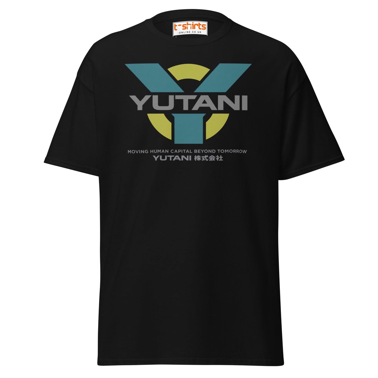 Yutani Corporation T-Shirt | Sci - Fi Parody Logo Tee - Black - T-Shirts Online