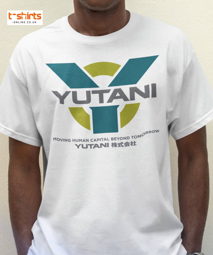 Yutani Corporation T-Shirt | Sci - Fi Parody Logo Tee - Maroon - T-Shirts Online