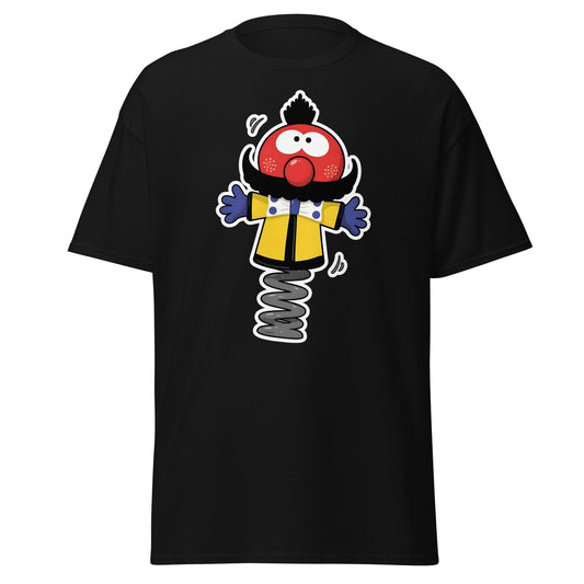 Zebedee Retro Fan T-Shirt | Magic Roundabout Inspired Tee - Black - T-Shirts Online