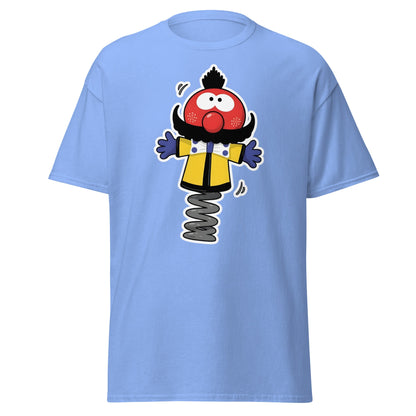 Zebedee Retro Fan T-Shirt | Magic Roundabout Inspired Tee - Carolina Blue - T-Shirts Online