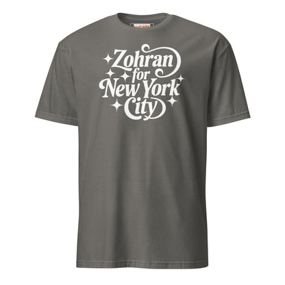 Zohran For New York T-Shirt – Political Campaign Tee - Charcoal - T-Shirts Online