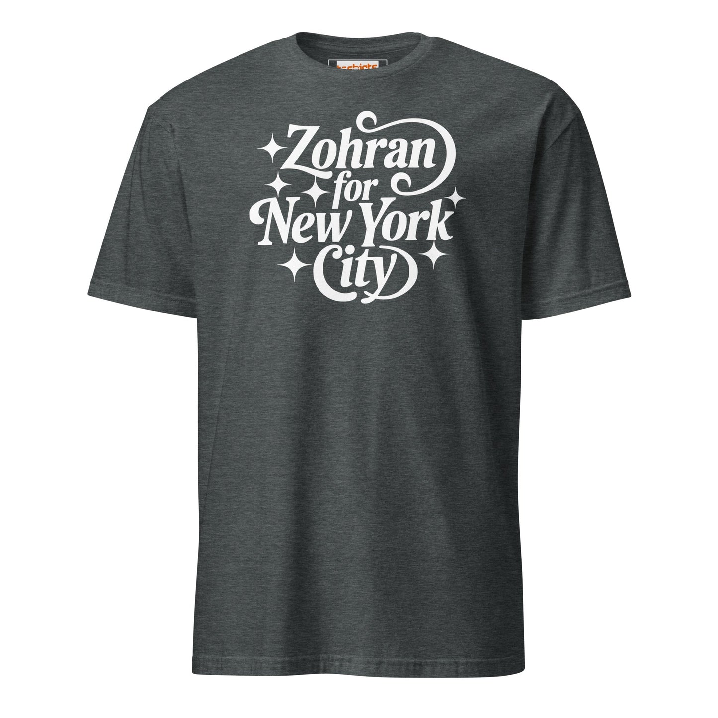 Zohran For New York T-Shirt – Political Campaign Tee - Dark Heather - T-Shirts Online