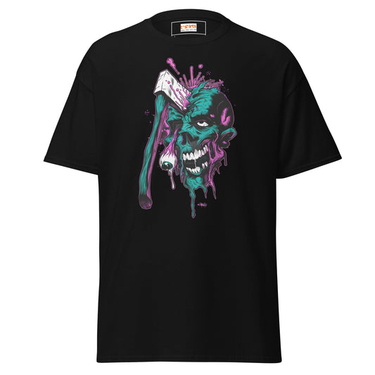 Zombie Axe | Zombie Horror T-Shirt - Black - T-Shirts Online