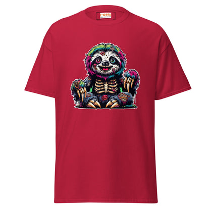 Zombie Sloth | Sloth T-Shirt - Cardinal - T-Shirts Online