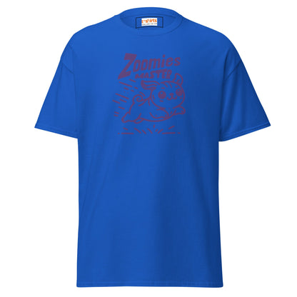Zoomies Master | Bold Dog T-Shirt - Royal - T-Shirts Online