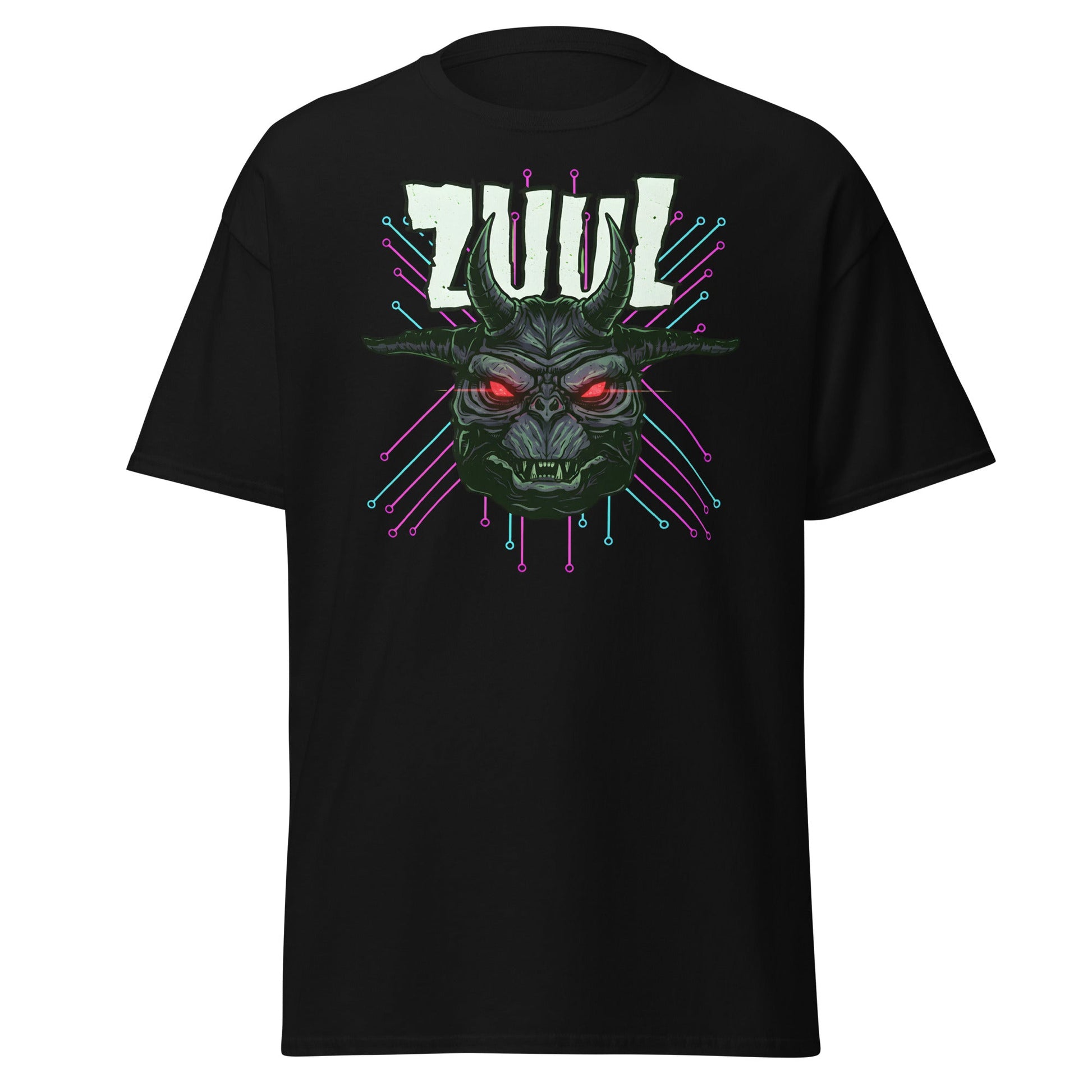 Zuul T-Shirt - Ghostbusters Demon Gatekeeper Tee - Black - T-Shirts Online