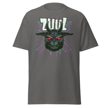 Zuul T-Shirt - Ghostbusters Demon Gatekeeper Tee - Charcoal - T-Shirts Online