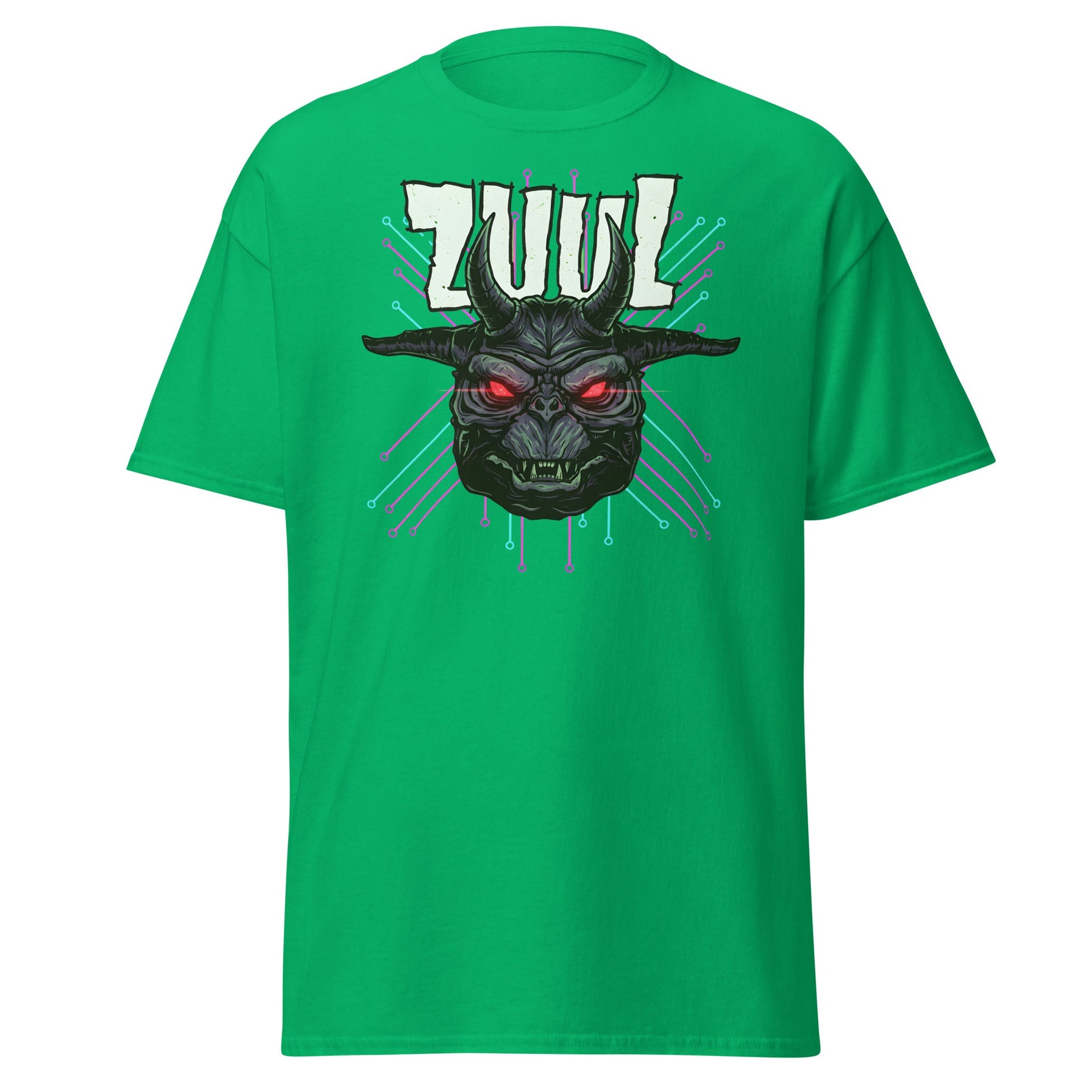Zuul T-Shirt - Ghostbusters Demon Gatekeeper Tee - Irish Green - T-Shirts Online