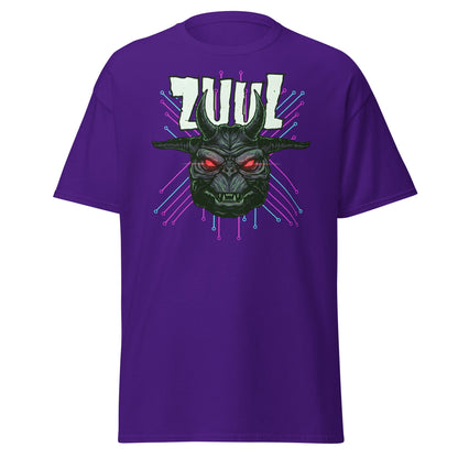 Zuul T-Shirt - Ghostbusters Demon Gatekeeper Tee - Purple - T-Shirts Online
