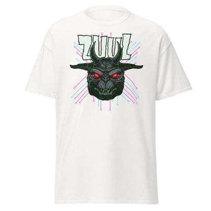 Zuul T-Shirt - Ghostbusters Demon Gatekeeper Tee - White - T-Shirts Online